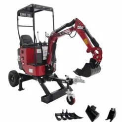 Schreitbagger / 2-Rad-Minibagger mit Benzinmotor (BZR520K)