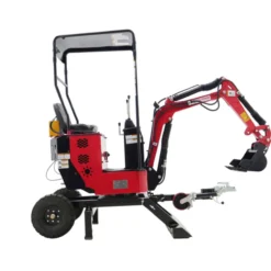 Schreitbagger / 2-Rad-Minibagger mit Benzinmotor (BZR520K)