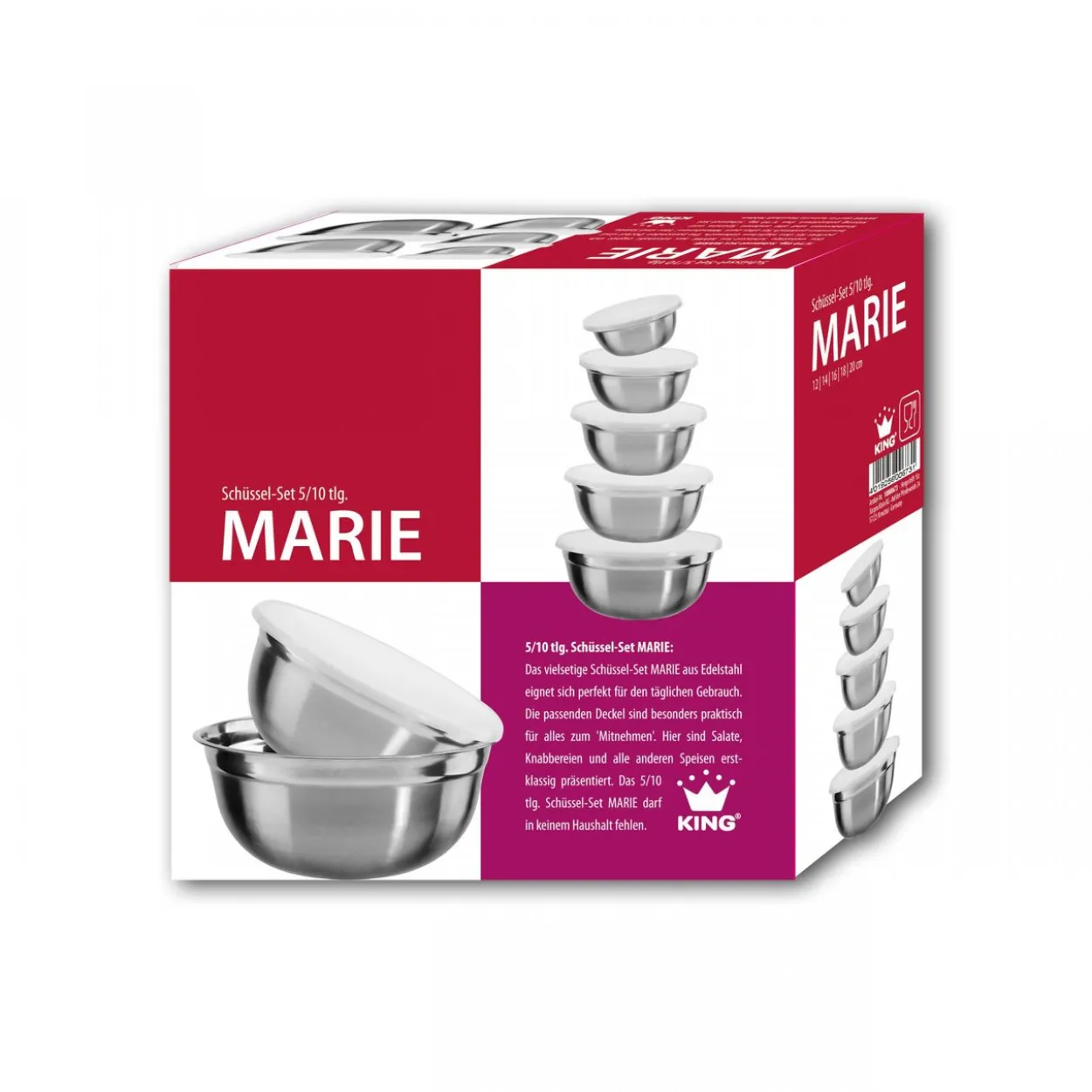 Schüsselset "Marie" 10-tlg.