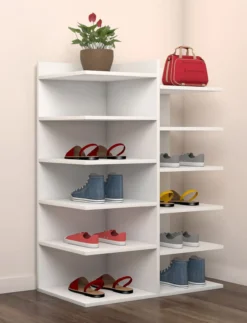 Schuhregal "Enosa" Weiß