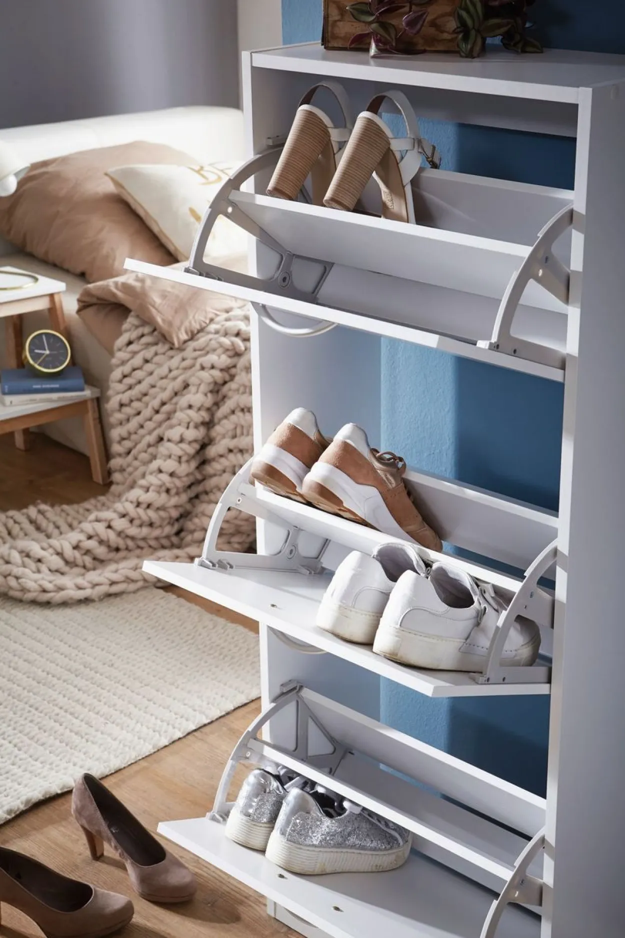Schuhschrank BELLA 18 Paar Schuhe