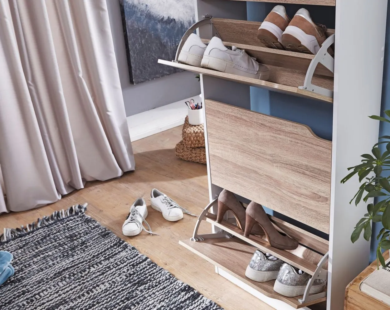 Schuhschrank VERA 24 Paar Schuhe