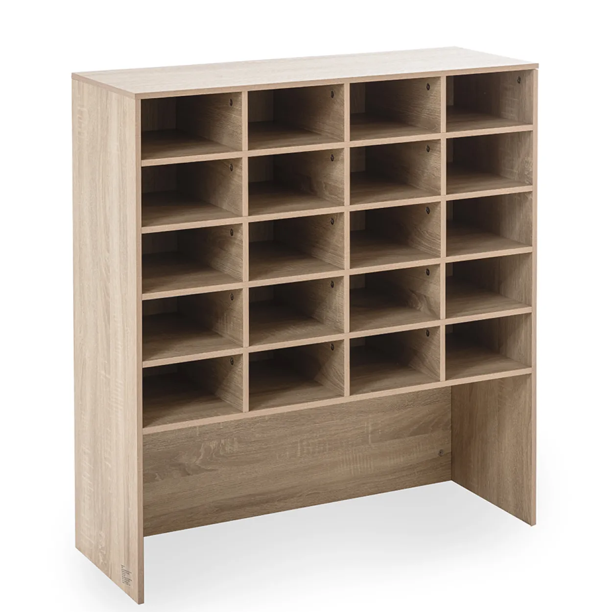 Schuhschrank XL, ca. 92 x 33 x 99 cm - Sonoma-Eiche