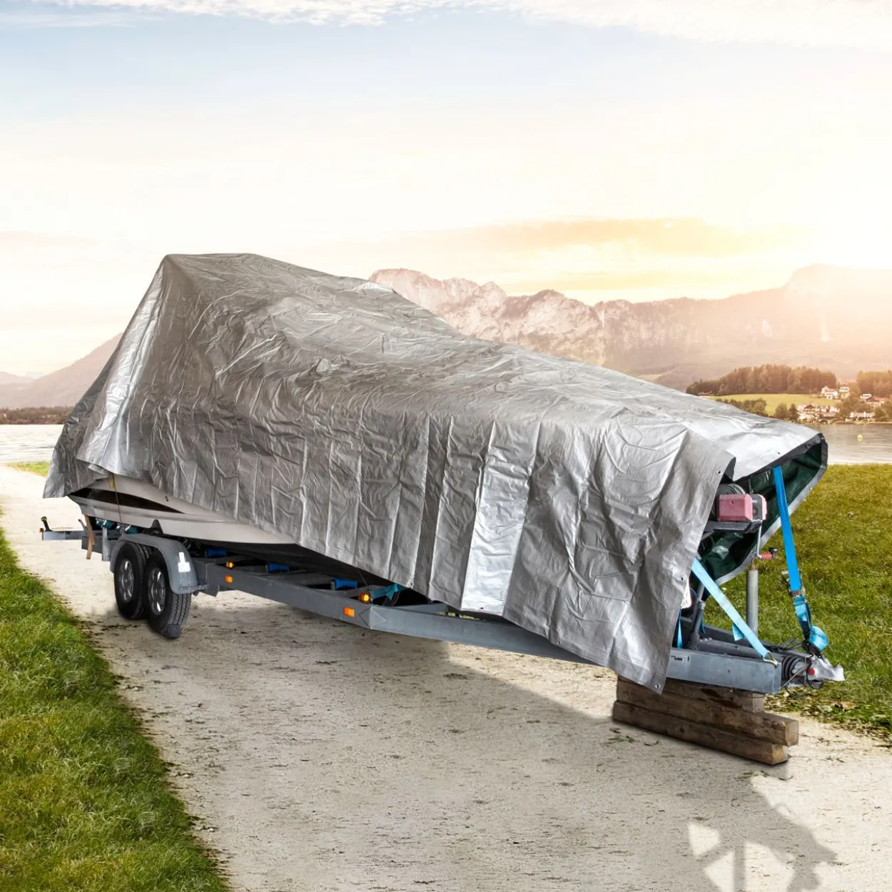 Schutz-Plane GEOTEX 5x6m, 180g/m2