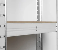 Schwerlasteckregal, 5 Ablagen je 175kg belastbar, 180 x 70 x 40 cm
