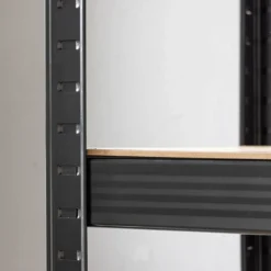 Schwerlastregal, 6 Ablagen je 105 kg belastbar, 180 x 90 x 40 cm, 2-er Set