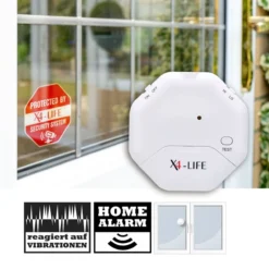 Security Glasbruch- und Öffnungs-Alarm