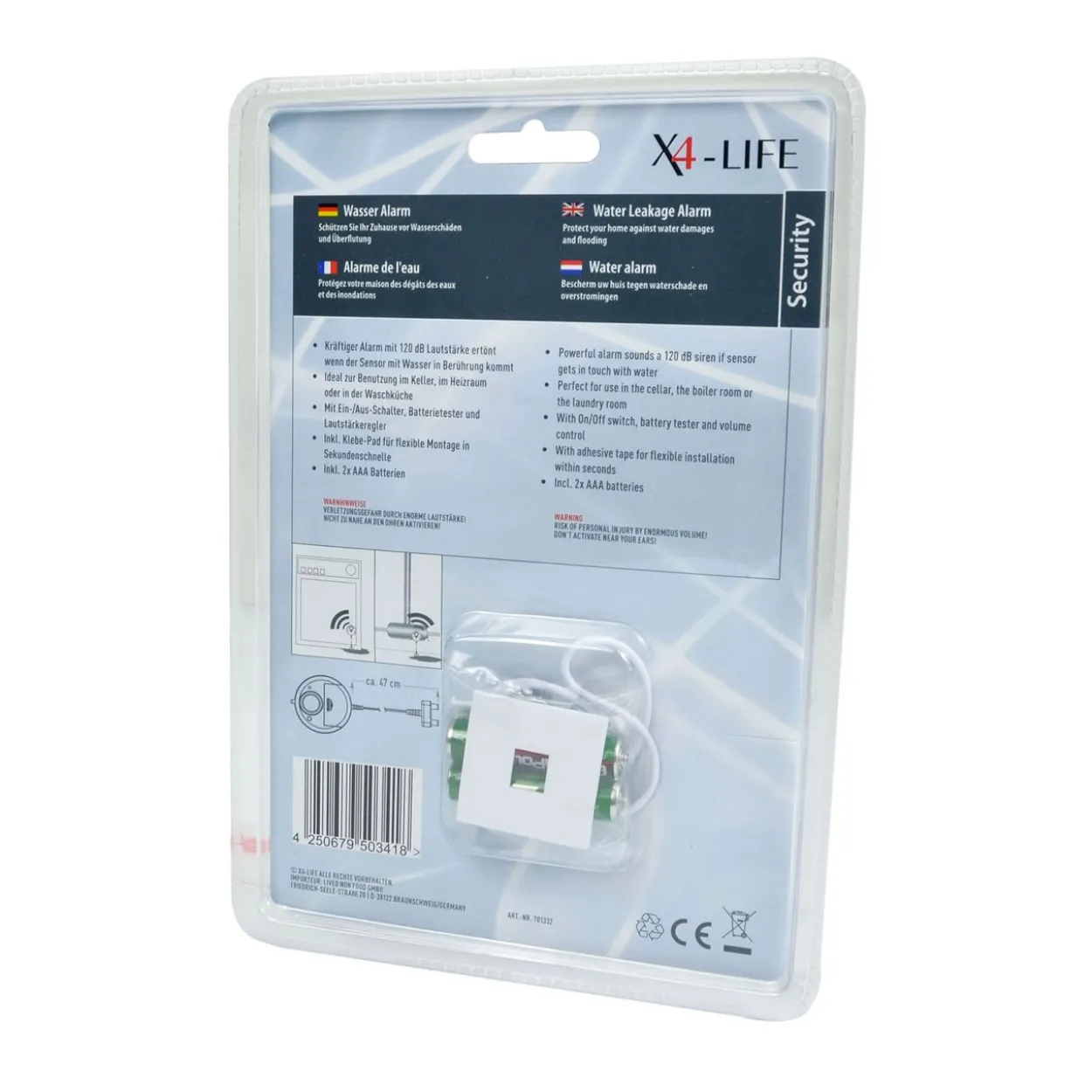 Security Wasser-Alarm