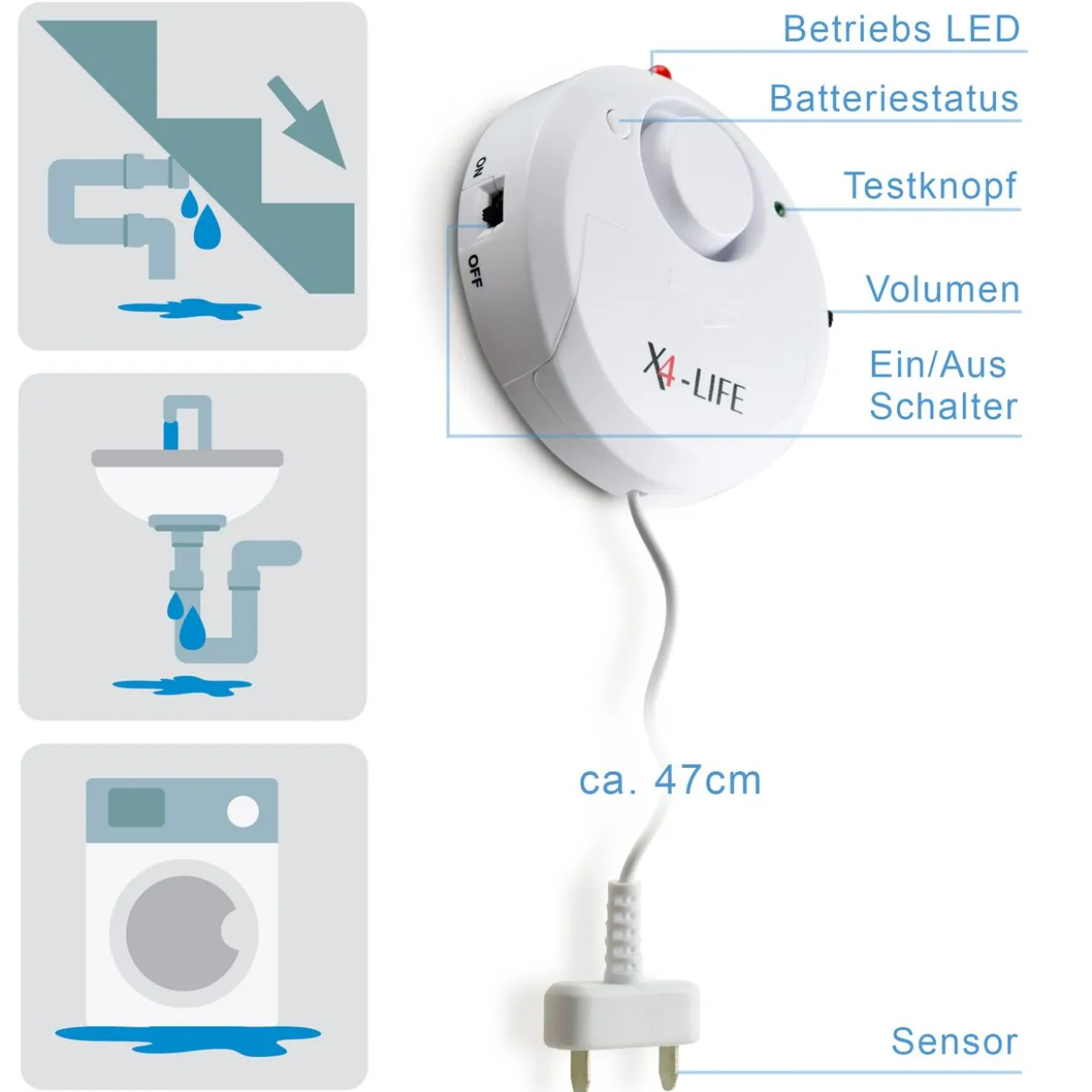 Security Wasser-Alarm