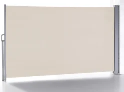 Seitenmarkise aus Aluminium, ca. 3 x 1,6 m - Beige