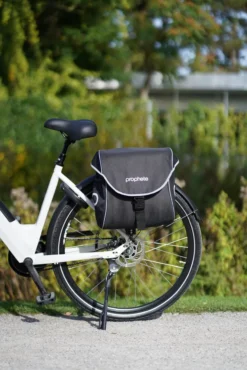 Seitenpacktasche, Volumen 20L, wasserabweisend, mit Reflex u. innenliegenden Fächern