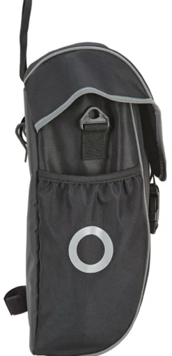 Seitenpacktasche, Volumen 20L, wasserabweisend, mit Reflex u. innenliegenden Fächern