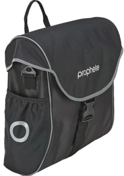 Seitenpacktasche, Volumen 20L, wasserabweisend, mit Reflex u. innenliegenden Fächern