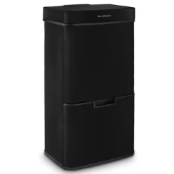 Sensormülleimer 69L N°1015, 3 Fächer, Schwarz