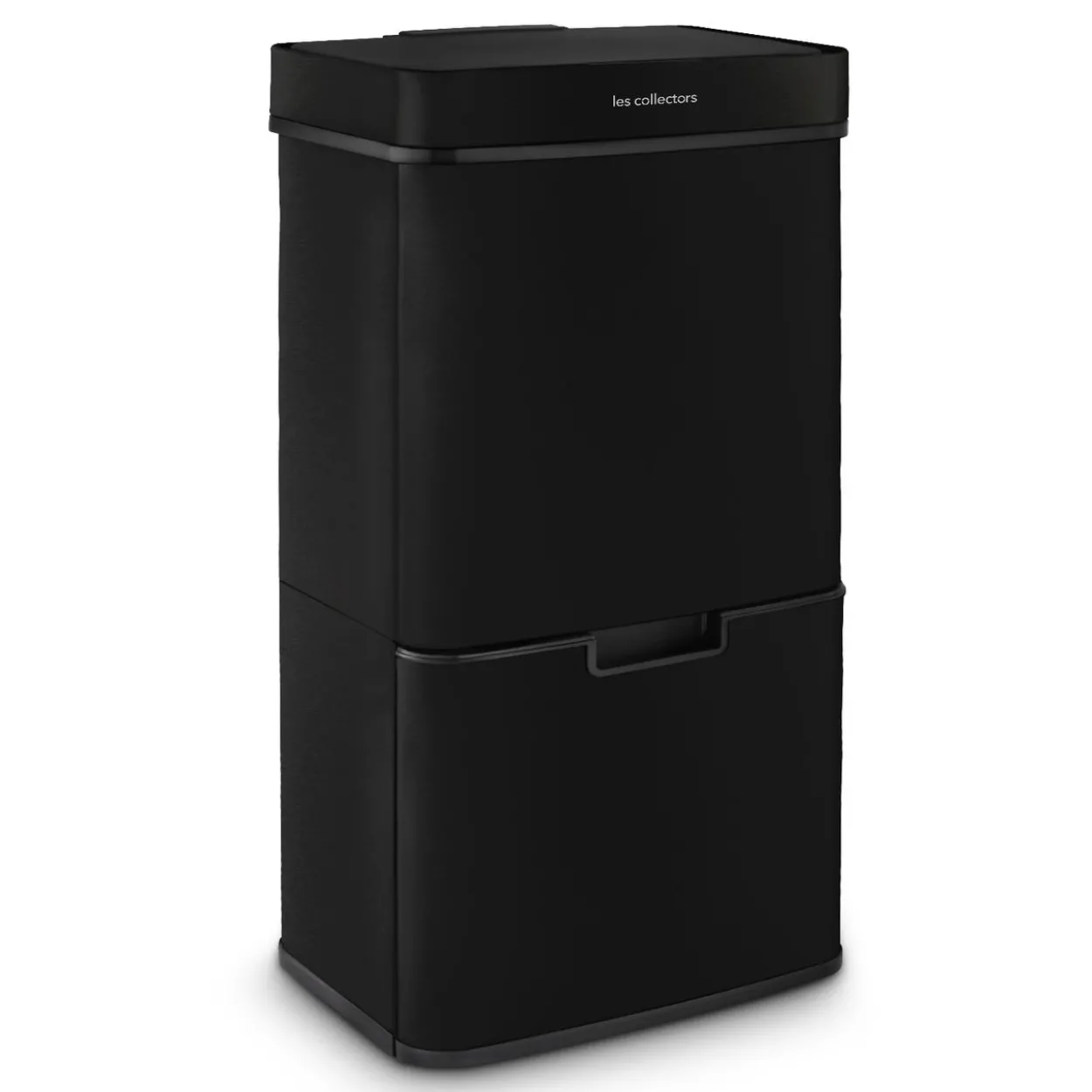 Sensormülleimer 69L N°1015, 3 Fächer, Schwarz
