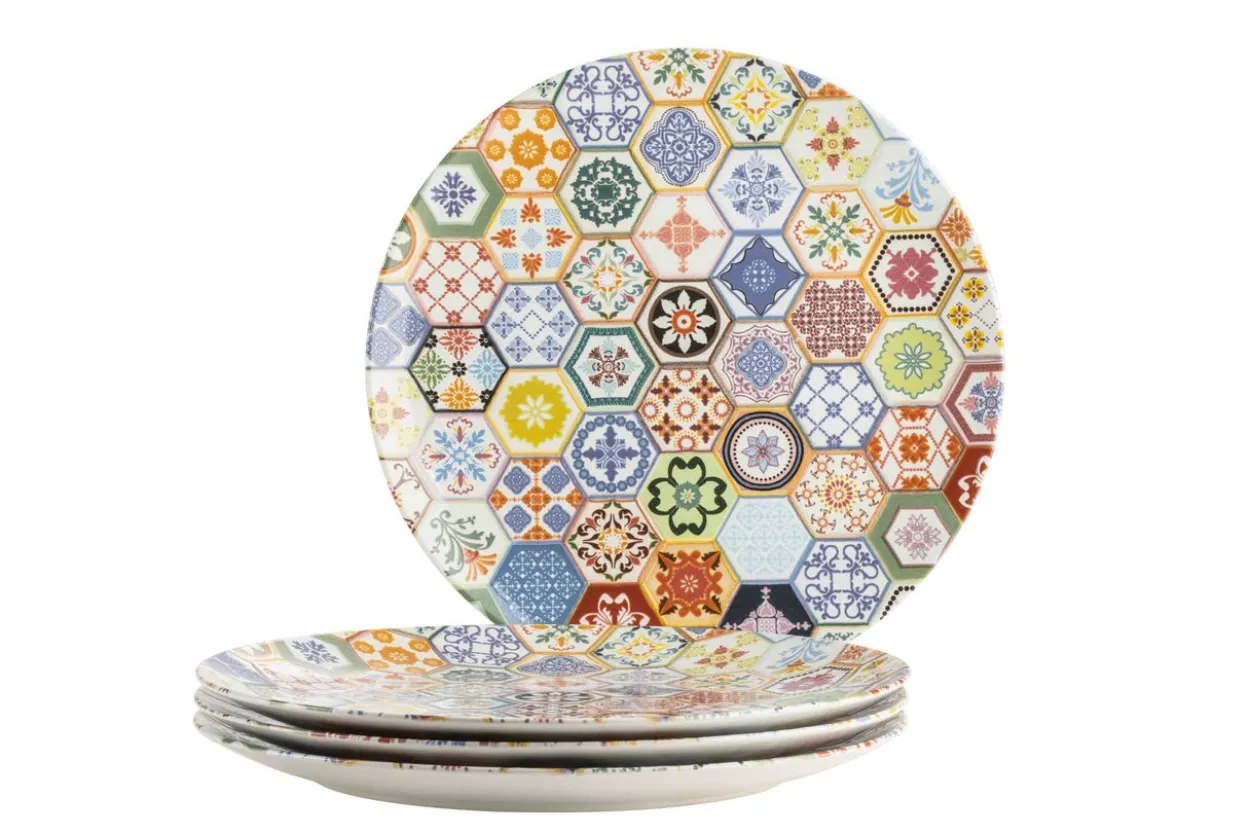Serie Amarante, Platzteller-Set für 4 Personen