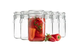 Serie Gothika, Einmachglas 1050 ml, 6er Set
