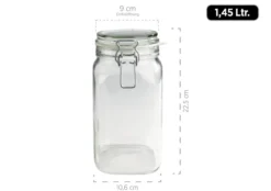 Serie Gothika, Einmachglas 2500 ml, 6er Set
