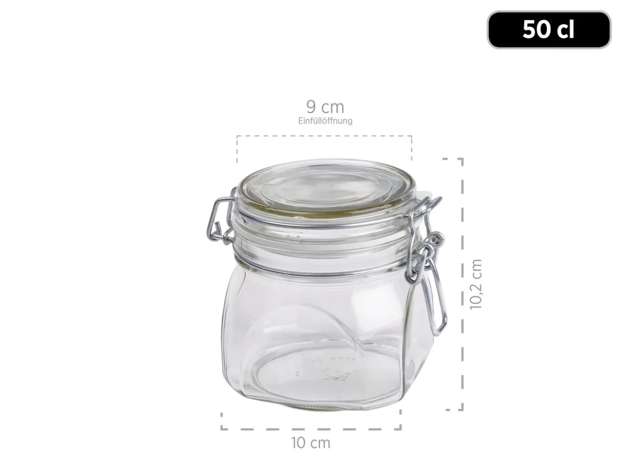 Serie Gothika, Einmachglas 300 ml, 6er Set