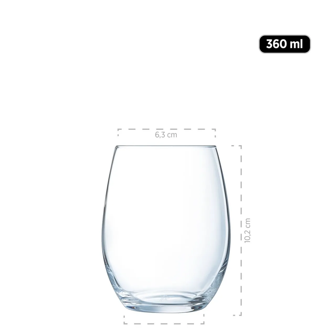 Serie IL PREMIO, Wasserglas 36 cl, 6-er Set