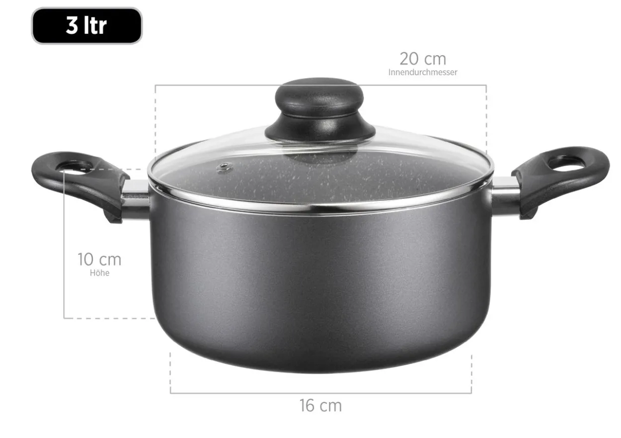 Serie Izar, Kochtopfset 6-teilig