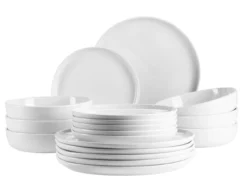 Serie NAVINA, Teller Set, 18-teilig, Porzellan
