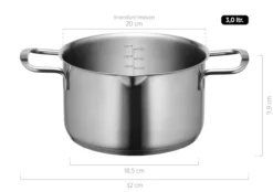Serie Sanvito, Kochtopf 20 cm mit Deckel