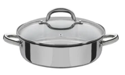 Servierpfanne Montreal mit Glasdeckel 24cm