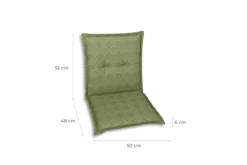 Sessel-Auflage 4er Set