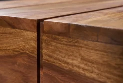 Sheesham Couchtisch Massiv 120 x 45 x 30 cm Massivholz