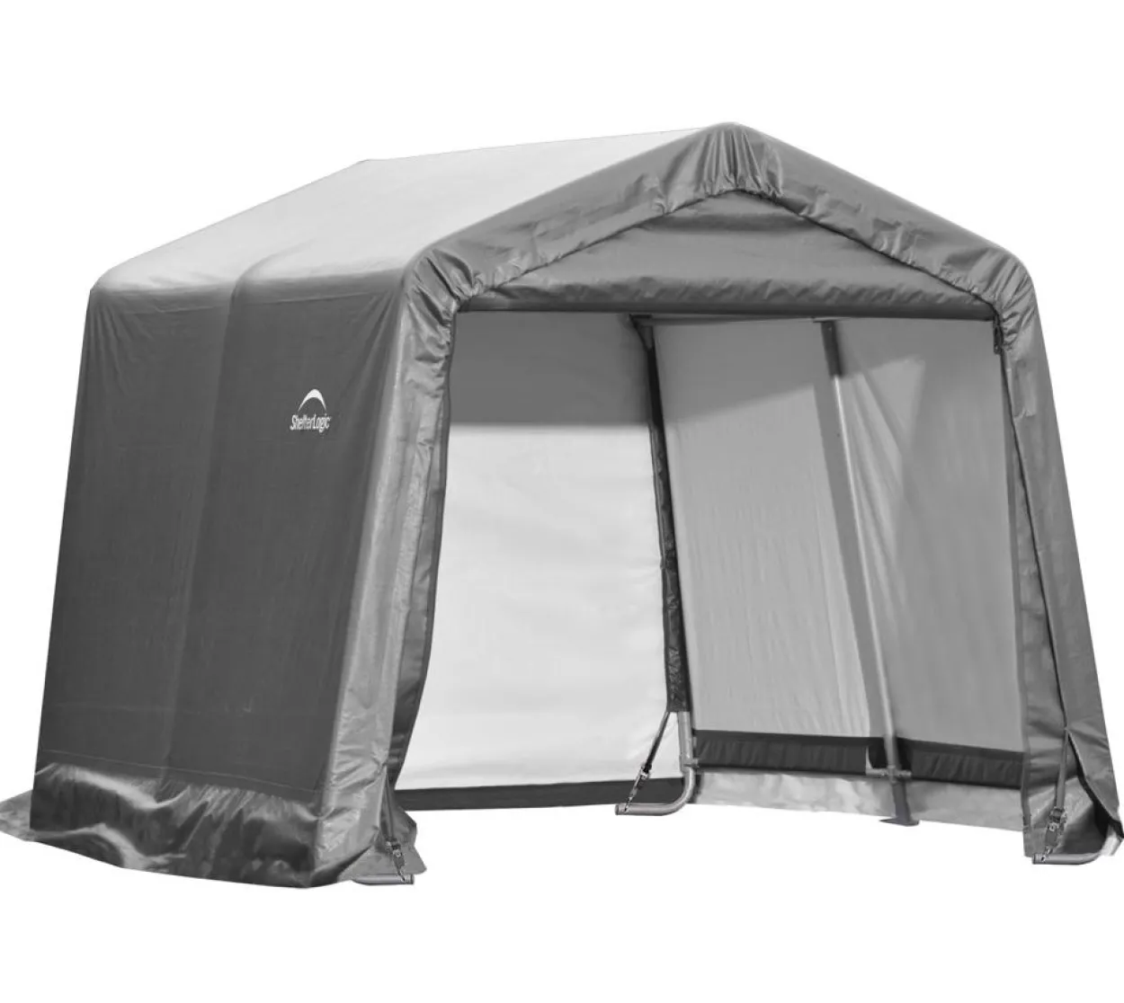 ShelterLogic Foliengerätehaus 9 m² grau