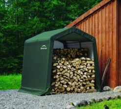 ShelterLogic Foliengerätehaus 5,76 m² grün