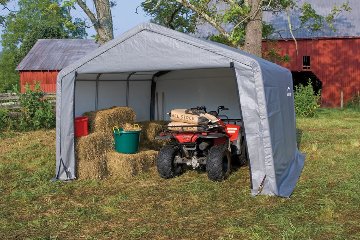 ShelterLogic Foliengerätehaus 13,7 m²