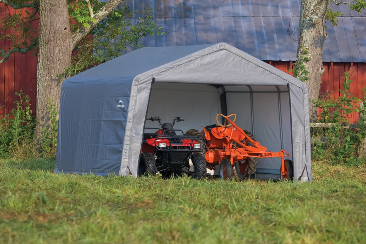 ShelterLogic Foliengerätehaus 13,7 m²