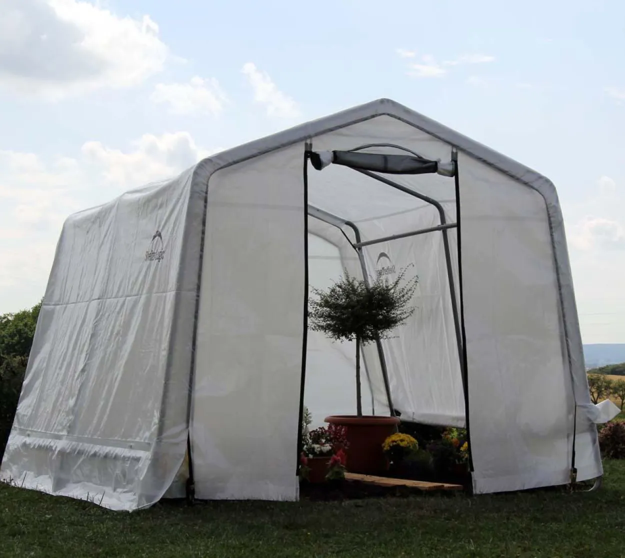 ShelterLogic Foliengewächshaus 9 m²