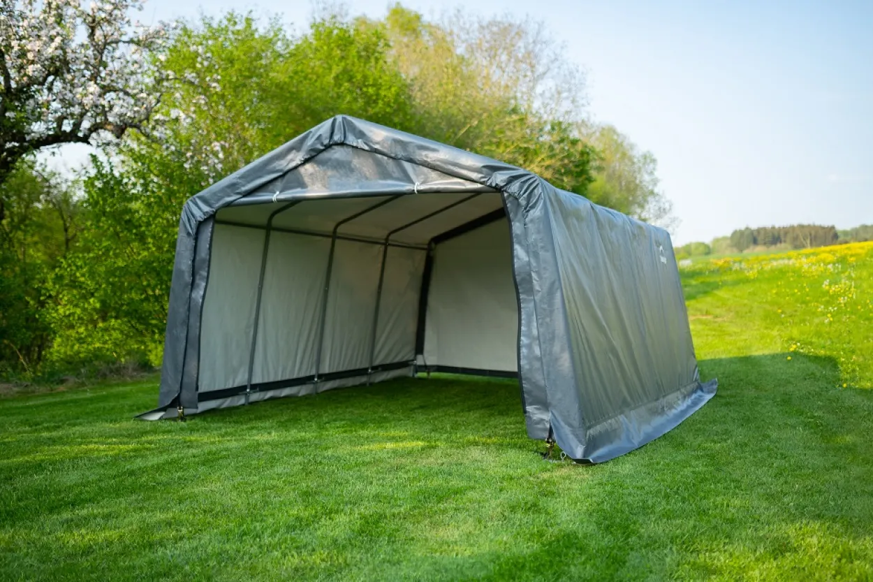 Shelter Logic Weidezelt Garage 18 m²