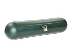 Sicherheitsbox für CEE Stecker und Kupplung grün Länge 360 mm Ø110 mm IP44