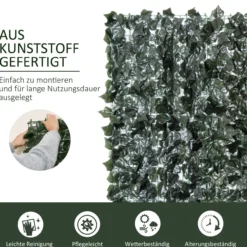 Sichtschutzhecke