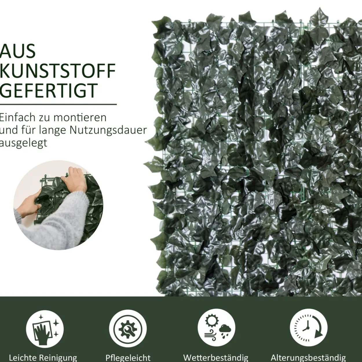Sichtschutzhecke