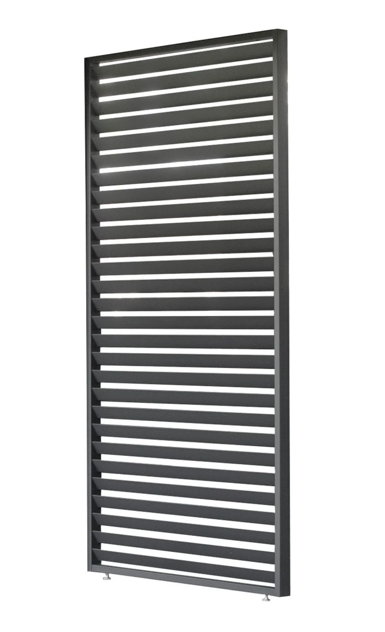 Sichtschutz-Lamellenelement "Oasis" 120, Aluminium, anthrazit