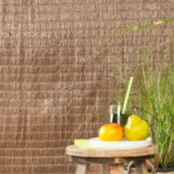 Sichtschutzm.Raffia 120x300cm braun