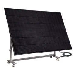 Sichtschutz SolarScreen ECOsurfacePRO Querformat 445Wp Solarmodul 7-stufig verstellbar, Rollen