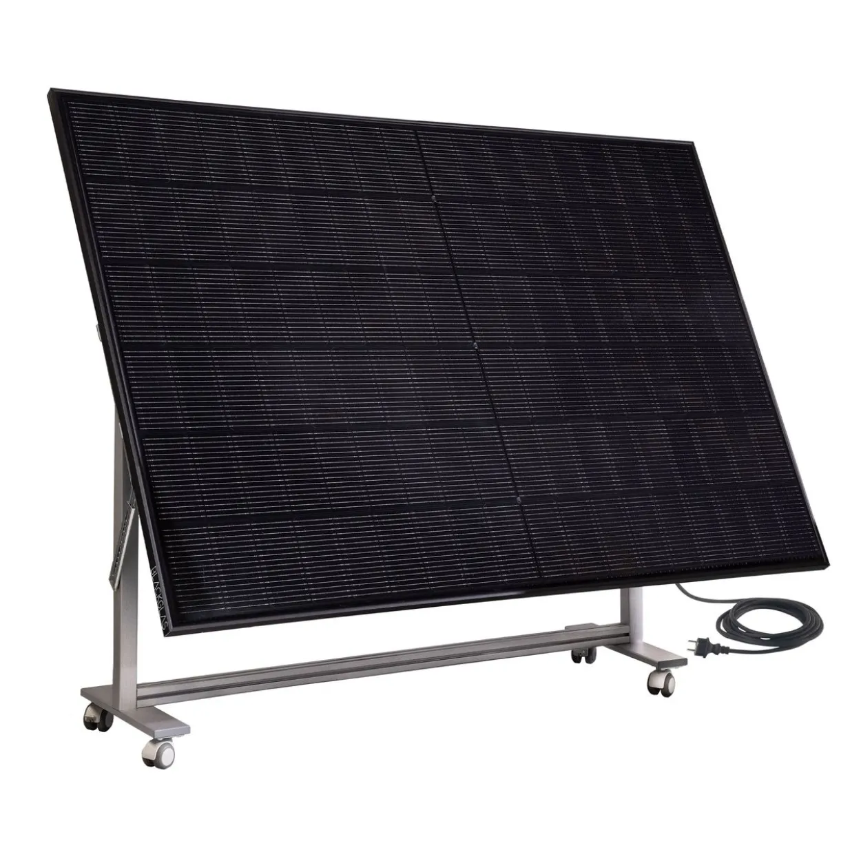 Sichtschutz SolarScreen ECOsurfacePRO Querformat 445Wp Solarmodul 7-stufig verstellbar, Rollen