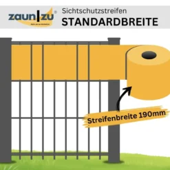 Sichtschutzstreifen Design Vlies dekor Pusteblume Einzelstreifen