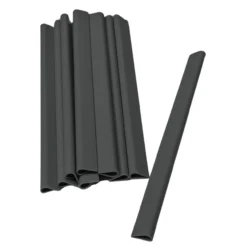 Sichtschutzstreifen Klemmschiene für Zaunblende Anthrazit 20er Pack