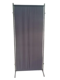 Sichtschutz Textil, schmal, anthrazit
