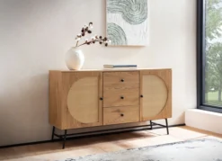 Sideboard Eiche-Dekor 140x80x40 cm