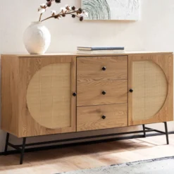 Sideboard Eiche-Dekor 140x80x40 cm