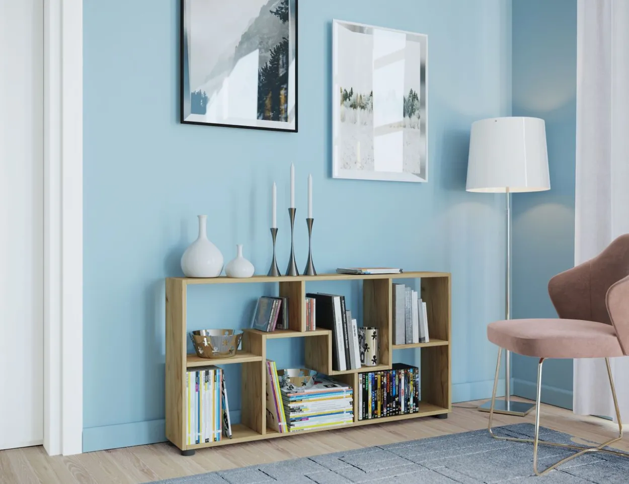 Sideboard "Pintal" Honig-Eiche