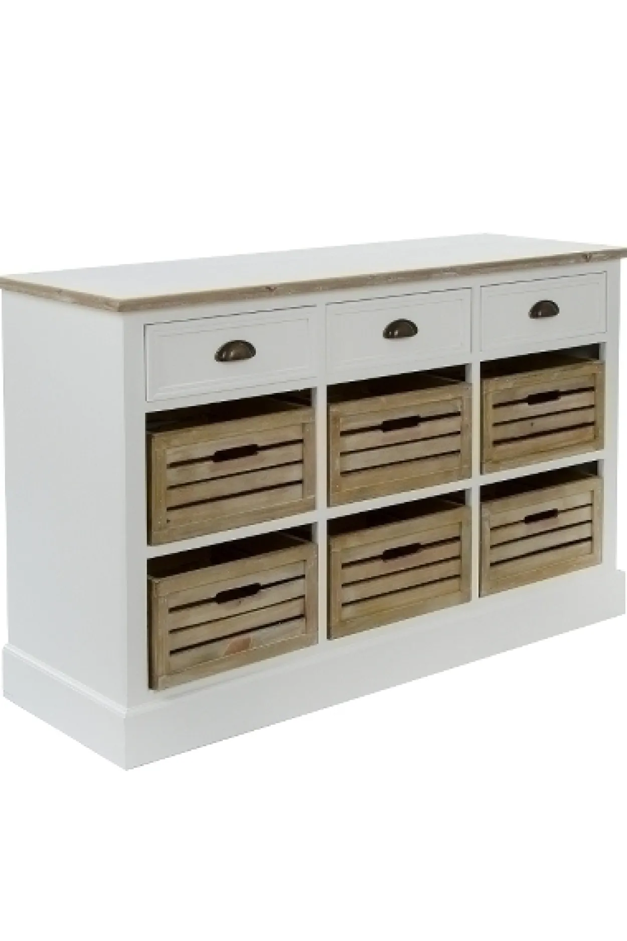 Sideboard "Provence", mit 3 Schubladen und 6